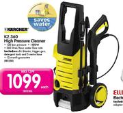Karcher K2,360 High Pressure Cleaner - Each