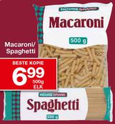 Macaroni/Spaghetti-500g