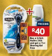 Schick Hydro 3 Kit