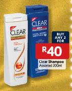 Clear Shampoo-2 x 200ml