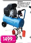 Tradeair 50L Compressor With Kit