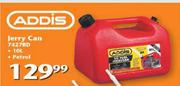 Addis Jerry Can(7427RD)-10Ltr
