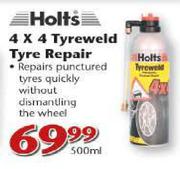 Holts 4 X 4 Tyreweld Tyre Repair-500ml
