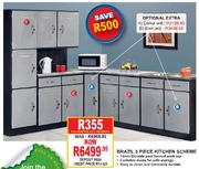 Brazil 3 Piece Kitchen Scheme