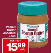 Peanut Butter Assorted Each-400g