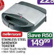 Mellerware Stainless Steel Sandwich Toaster
