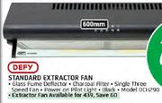 Defy Standard Extractor Fan-600mm(DCH290)