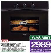 Defy 600E Slimline Level/Undercounter Oven-596mm(DBO450)