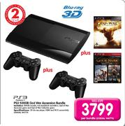 PS3 500GB God War Ascension Bundle-Per Bundle