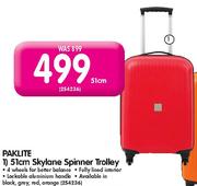 Paklite Skylane Spinner Trolley-51cm Each