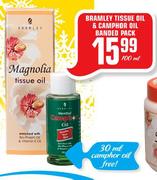 Bramley Tissue Oil & Camphor Oil Banded Pack-100ml