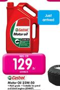 Castrol 5L Motor Oil 25W-50