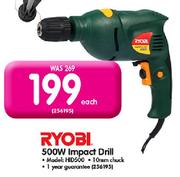 Ryobi 500W Impact Drill 
