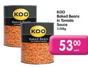 Koo Baked Beans In Tomato Sauce-3.06kg Each
