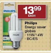 Philips Energy Saver Globes-Each