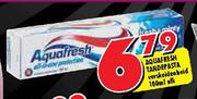 Aquafresh Tandepasta Verskeidenheid-160ml Elk