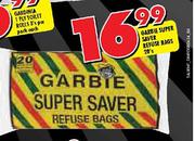 Garbie Super Saver Refuse Bags-20's