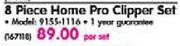 Wahl 8 Piece Home Pro Clipper Set (9155-1116) - Per Set