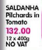 Saldanha Pilchards In Tomato-12 x 400gm