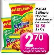 Maggi 2 Minutes Noodles-73gm Each