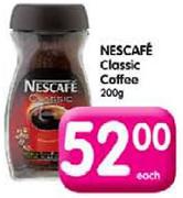 Nestle Classic Coffee-200gm Each