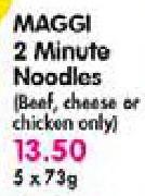 Maggi 2 Minutes Noodles-5 x 73gm