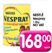 Nestle Nespray No Vat-1.8kg Each