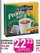 Koffiehuis Pronto Bags-250gm Each