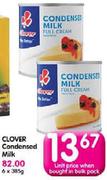Clover Condensed Milk-385gm Each