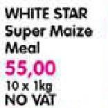 White Star Super Maize Meal NO VAT-10x1Kg
