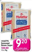 Huletts Sunsweet Brown Sugar-1kg Each