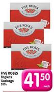 Five Roses Tagless Teabags-200's Each