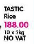 Tastic Rice-10 x 2kg