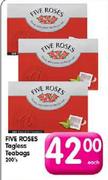 Five Roses Tagless Teabags-200's Each