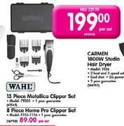 Wahl 13 Piece Metallica Clipper Set-Per Set