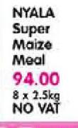 Nyala Super Maize Meal-8X2.5Kg