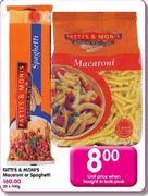 Fatti's & Moni's Macaroni Or Spaghetti-500g Each