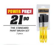 The Standard Paint Brush Set-3 Piece
