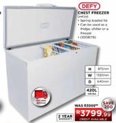Defy Chest Freezer-420 Ltr (DMF293)