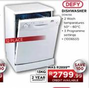 Defy Dishwasher-13kg (DDW156)
