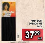 Nina Soft Dreads #1B-Each