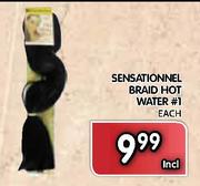 Sensationnel Braid Hot Water #1-Each