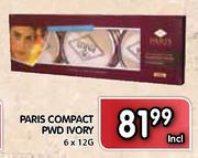 Paris Compact PWD Ivory-6 x 12G