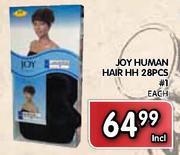 Joy Human Hair HH 28PCS #1-Each