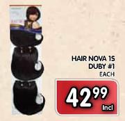 Hair Nova 1S Duby #1-Each