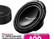 Pioneer 12" 1000W Subwoofer(TS-W309/310)-Each