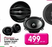 Pioneer 51/4" 300W Split Speaker System (TS-A1304C -Each
