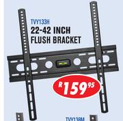 22-42 Inch Flush Bracket (TVY133H)-Each