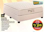 Serta 152cm Piza Pillow Top Queen Base Set