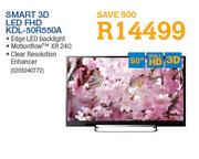 Sony Smart 3D LED FHD TV(KDL-50R550A)-Each